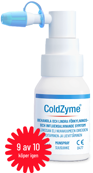 9 av 10 köper igen ColdZyme